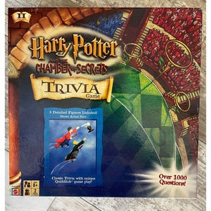 Vintage Harry Potter & The Chamber Of Secrets Trivia Board Game (Incomplete)